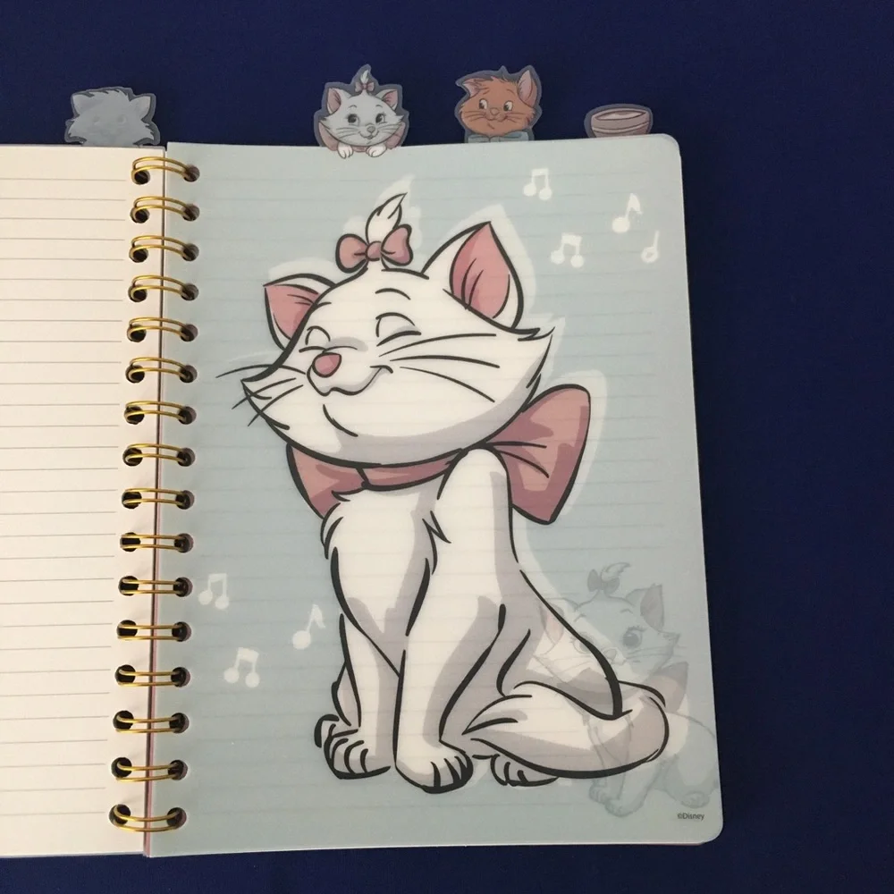 Disney The Aristocats Tabbed Notebook
